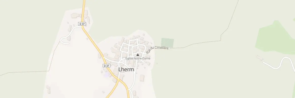 Plan du 25 Rue du Cimetière à Lherm