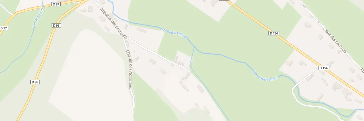 Plan du 5 Imp des Ecureuils à Rosay