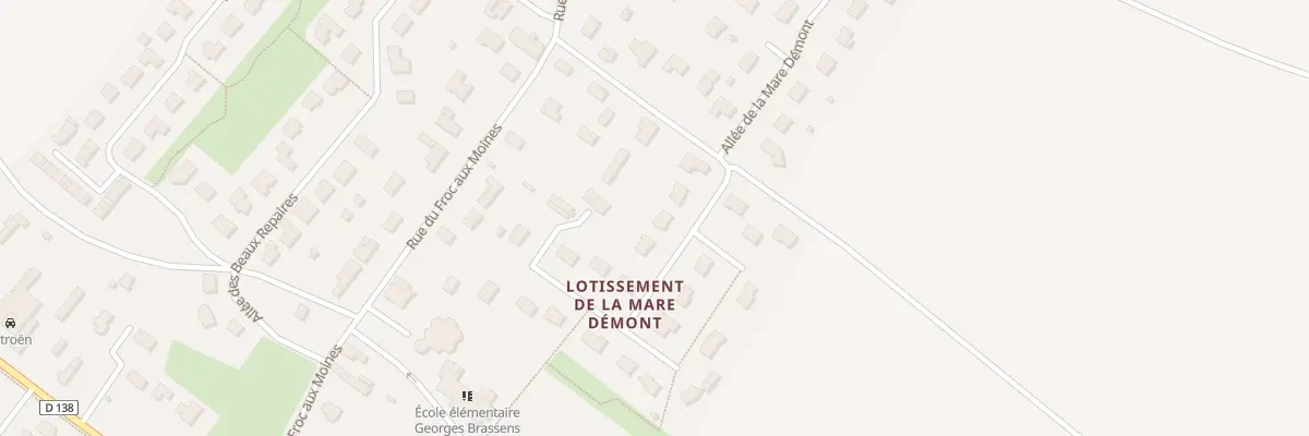 Plan du 48 All du Clos Demont à La Neuville-Chant-d’Oisel