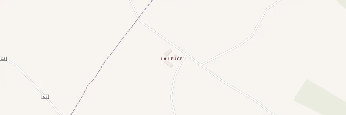 Plan du 1 La Leuge à Jouac