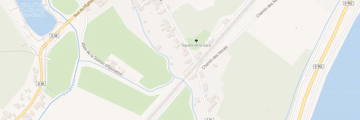 Plan du 34 Av de la Gare à Valloire-sur-Cisse