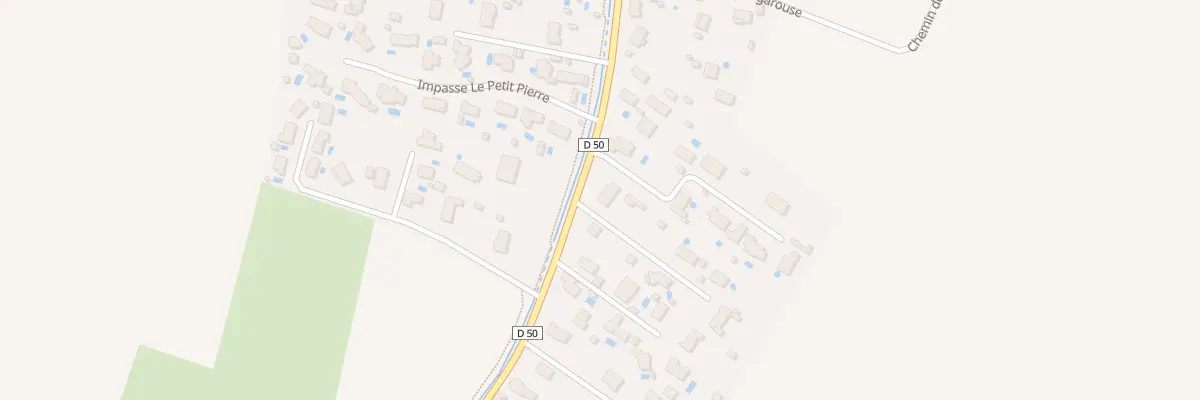 Plan du 554 Rte de la Fougarouse à Lamasquère