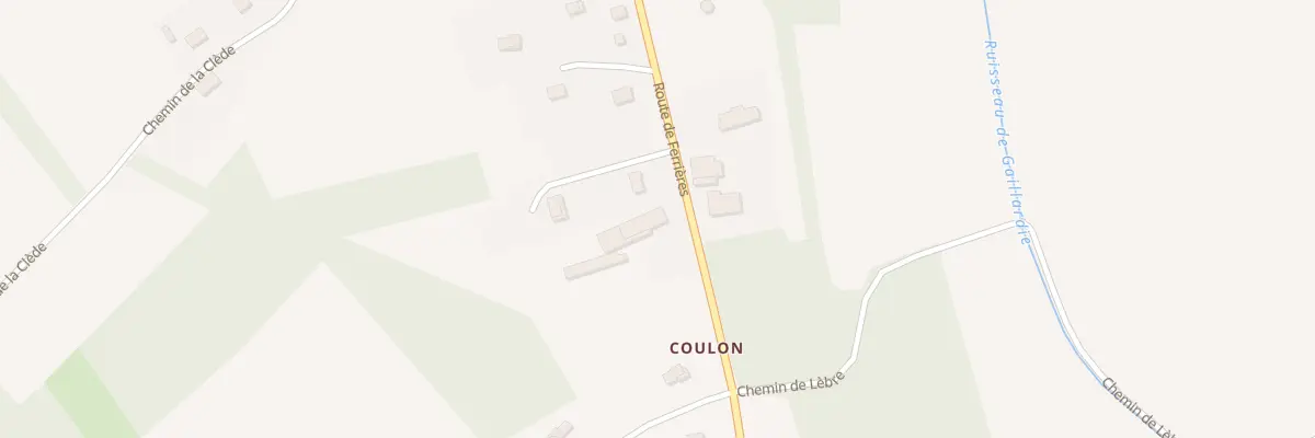 Plan du 456 Rte de Ferrières à Barry-d’Islemade