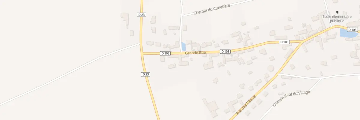Plan du 32 Grande Rue à Marchéville