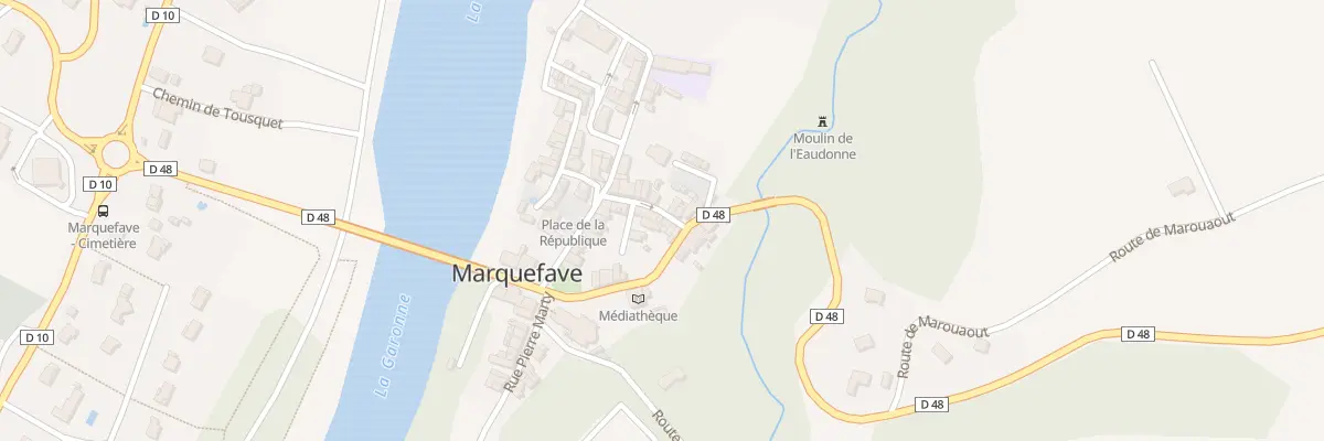Plan du 4 Rue du Printemps à Marquefave