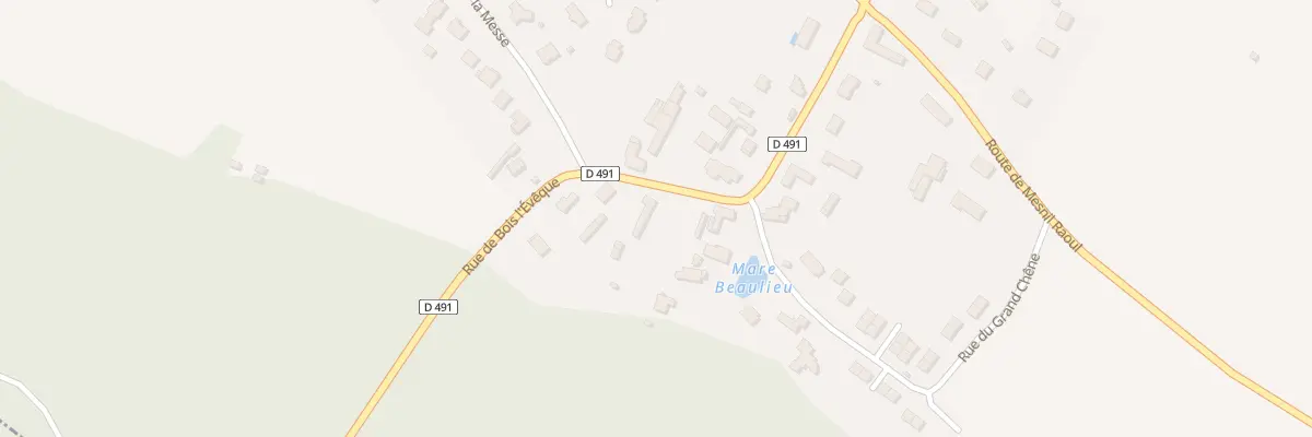 Plan du 406 Rue de Bois l’Eveque à Montmain