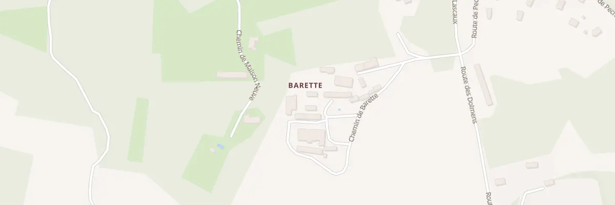 Plan du 235 Che de Barette à Proissans