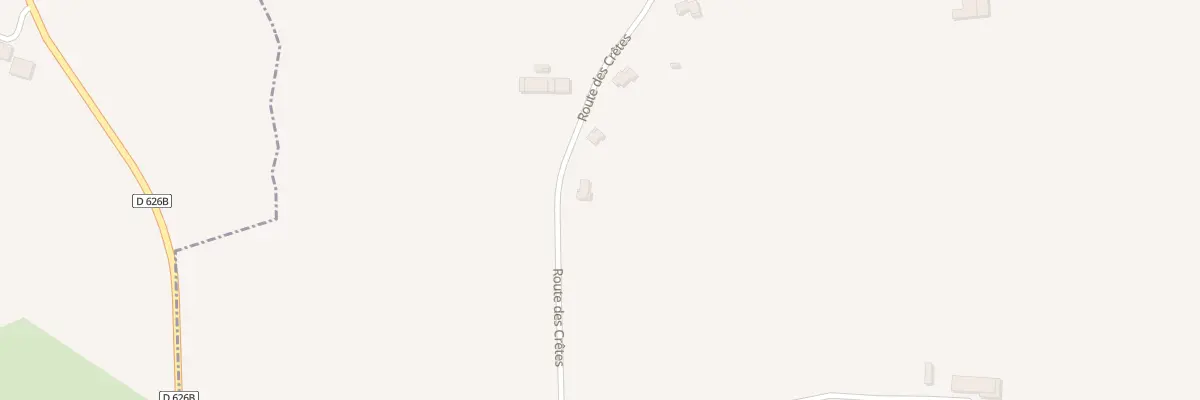Plan du 17 Rte des Cretes à Marquefave