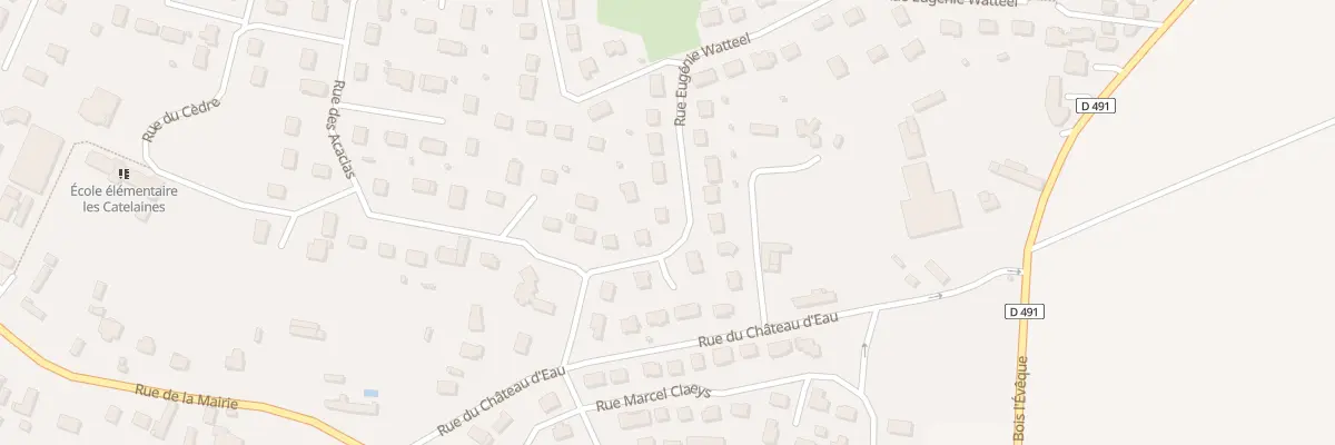 Plan du 300 Rue Eugénie Watteel à Montmain