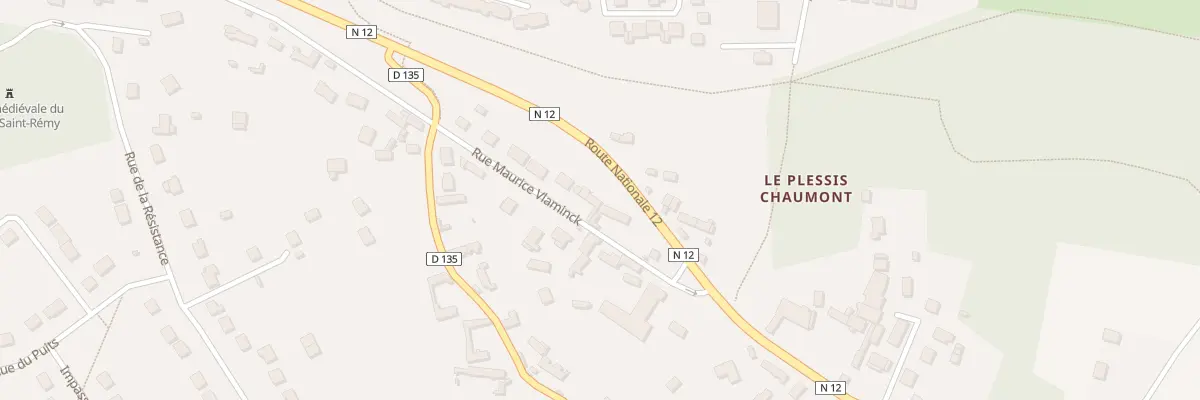 Plan du 5 Rue de Vlaminck à Saint-Rémy-sur-Avre