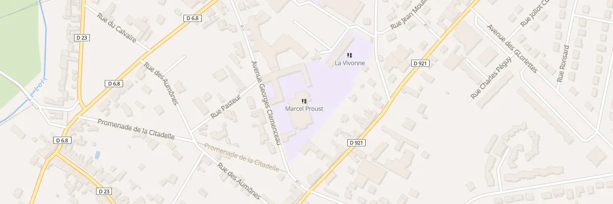 Plan du 2 Av Georges Clémenceau à Illiers-Combray