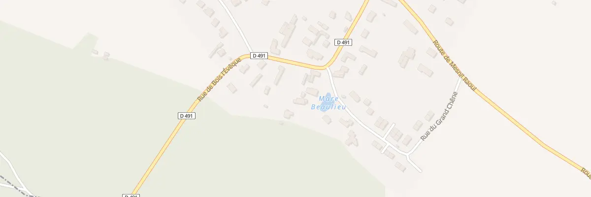 Plan du 422 Rue de Bois l’Eveque à Montmain