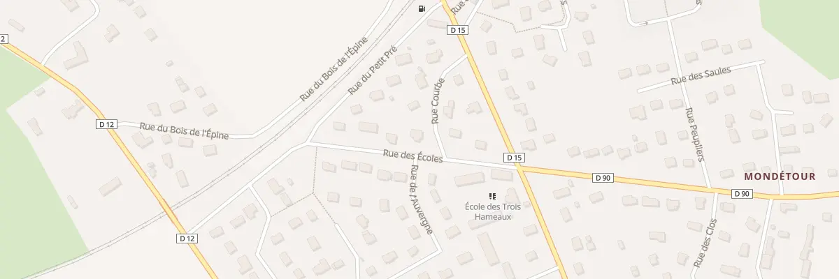 Plan du 29 Rue Courbe à Morgny-la-Pommeraye