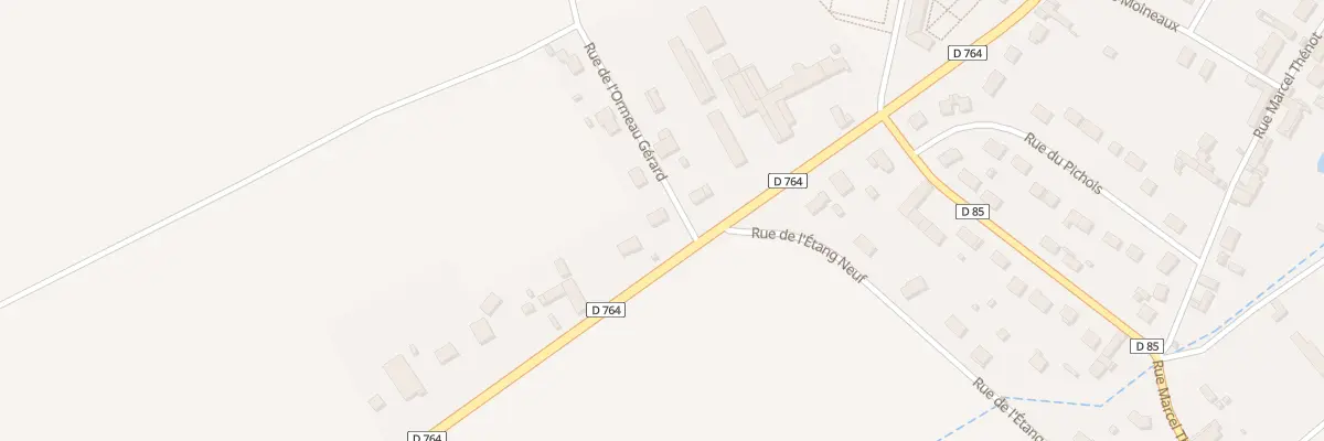 Plan du 36 Rue de l’Ormeau Gérard à Pontlevoy