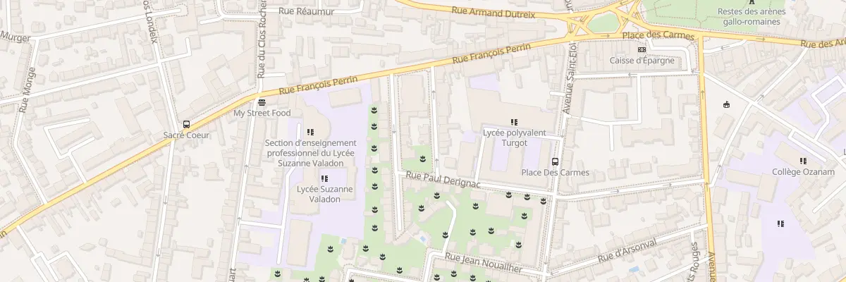 Plan du 3 Rue Louis Guibert à Limoges