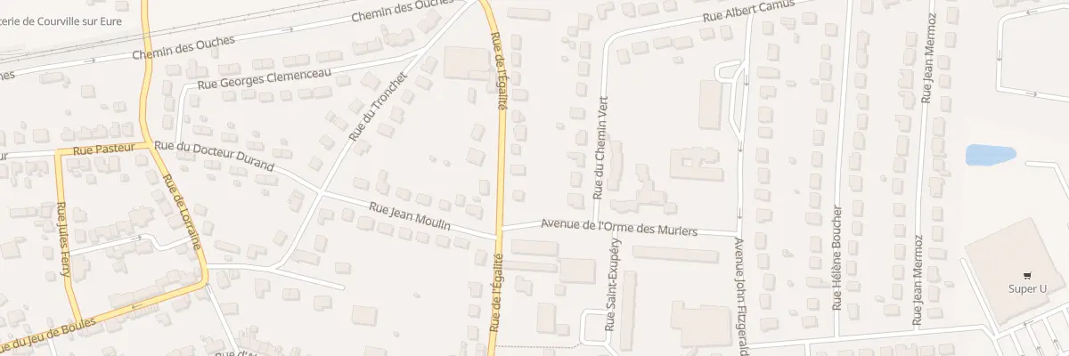 Plan du 14 Rue de l’Egalite à Courville-sur-Eure
