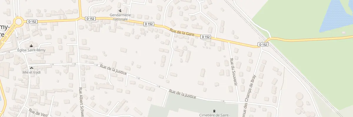 Plan du 3 Imp Clemenceau à Saint-Rémy-sur-Avre