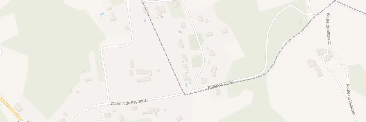 Plan du 571 Che de Peyrignac à Sainte-Nathalène