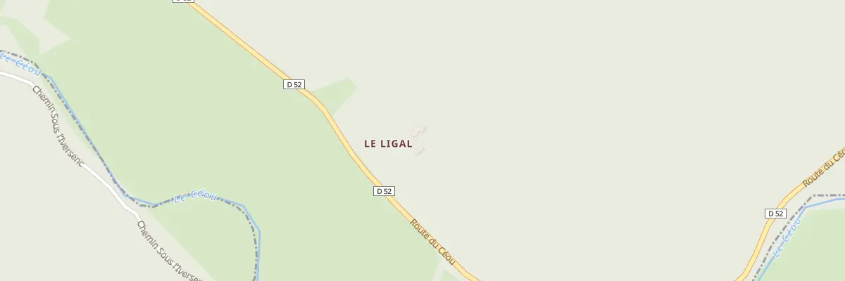 Plan du 2590 Rte du Céou à Saint-Martial-de-Nabirat
