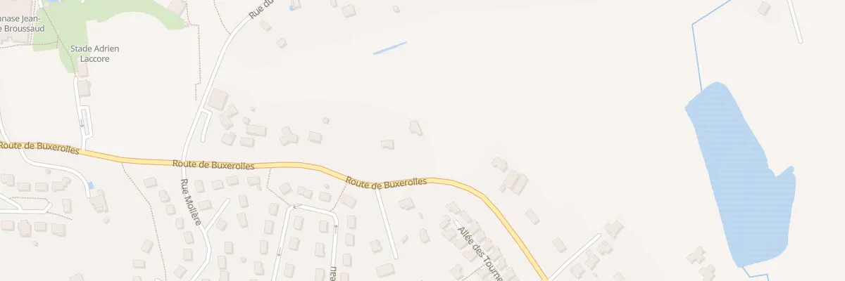 Plan du 11B Rte de Buxerolles à Couzeix