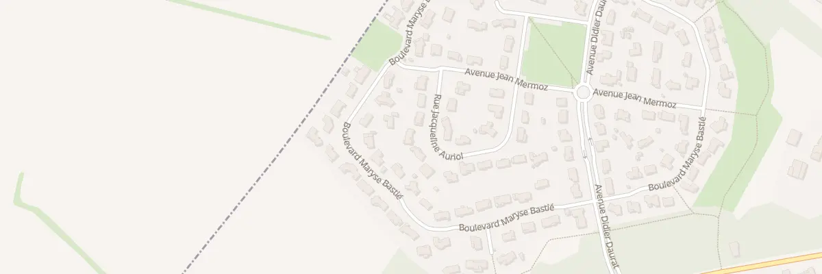 Plan du 22 Rue Jacqueline Auriol à La Salvetat-Saint-Gilles