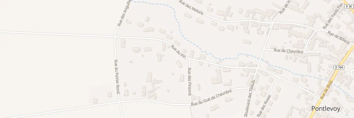 Plan du 17 Rue du Pin à Pontlevoy