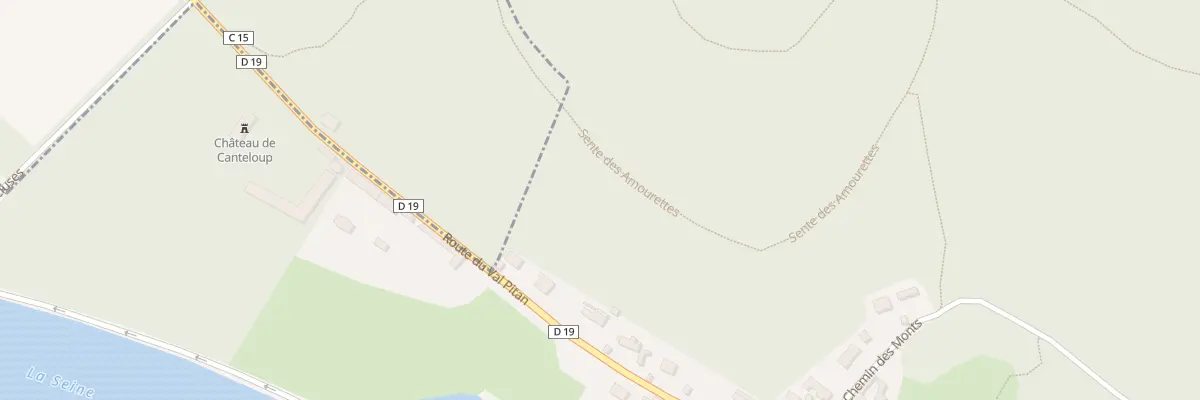 Plan du 20 Rte du Val Pitan à Amfreville-sous-les-Monts