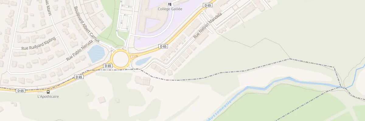 Plan du 13 Rue Nelson Mandela à La Salvetat-Saint-Gilles