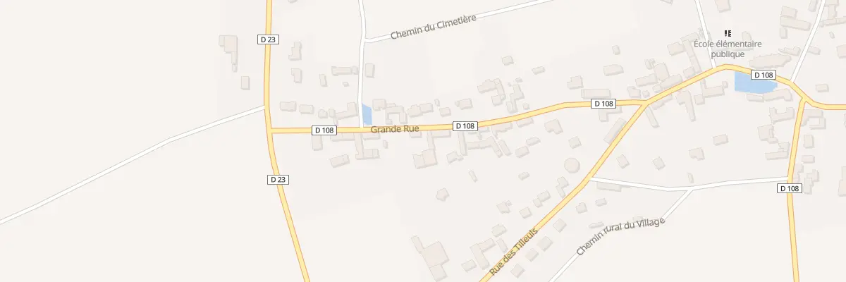 Plan du 26 Grande Rue à Marchéville