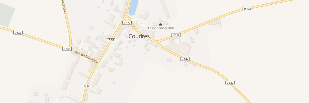 Plan du 7 Rue d’Osmoy à Coudres