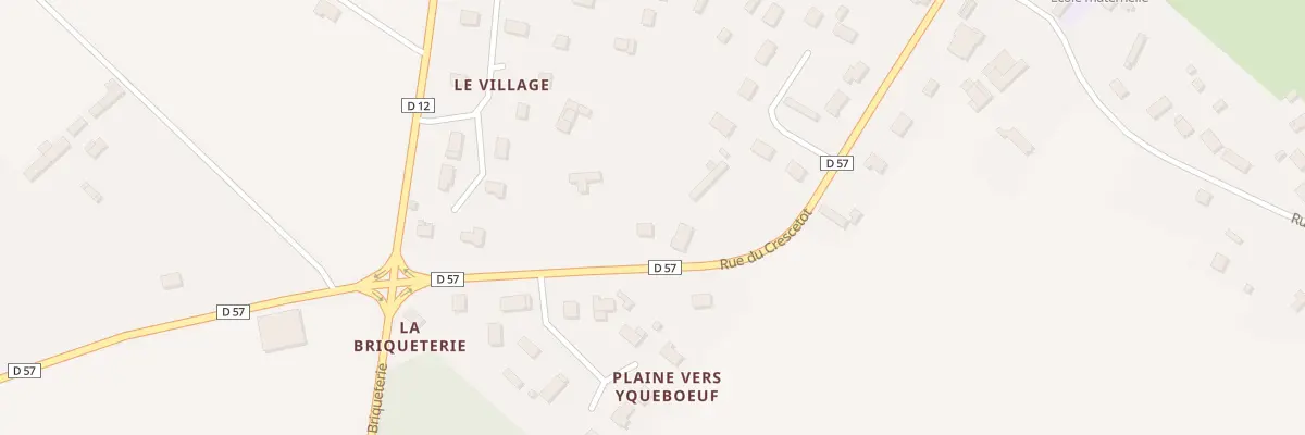 Plan du 195 Rue du Crescetot à Critot