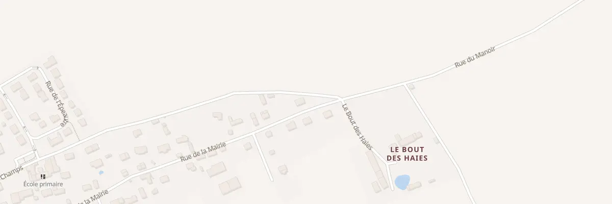 Plan du 37 Rue de la Mairie à Gauciel