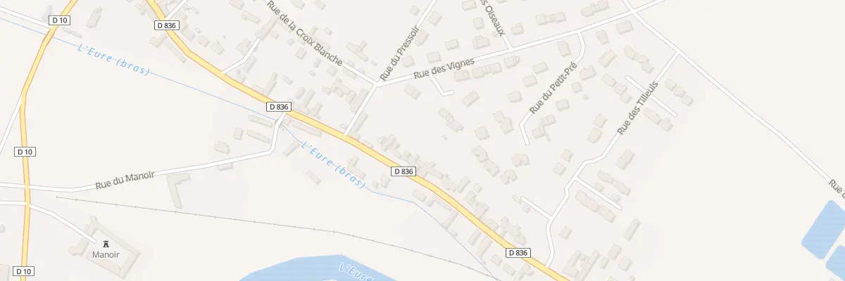 Plan du 43 Rue de Pacy - Croix St Leufroy à Clef Vallée d’Eure