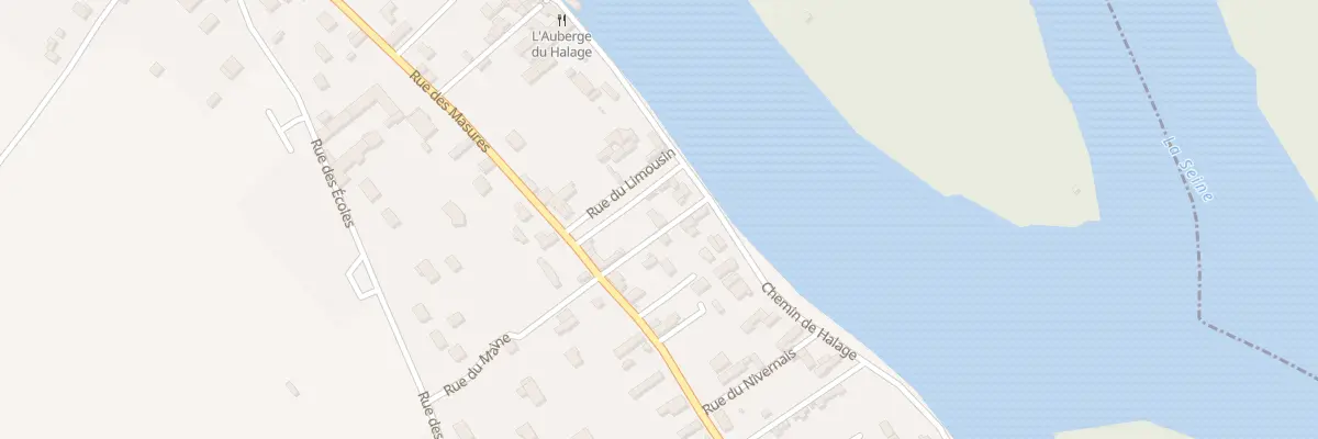 Plan du 2 Rue de Lorraine à Poses