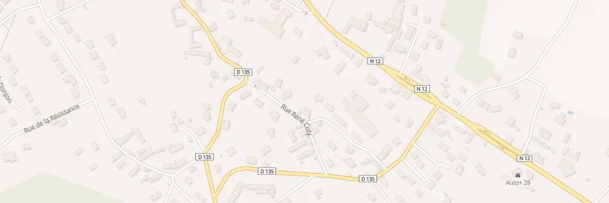 Plan du 9 Rue Rene Coty à Saint-Rémy-sur-Avre