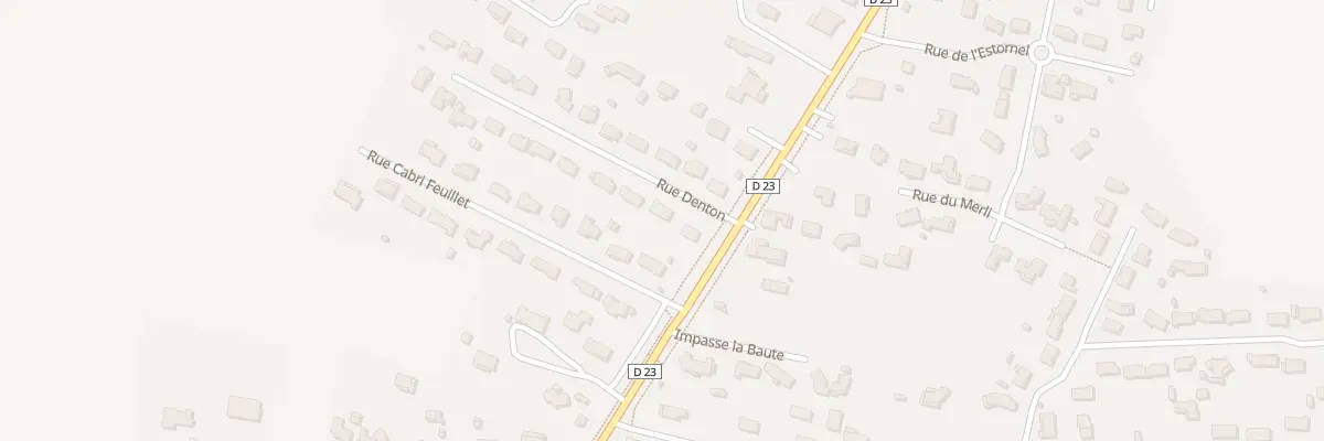 Plan du 3 Rue Denton à Labastidette