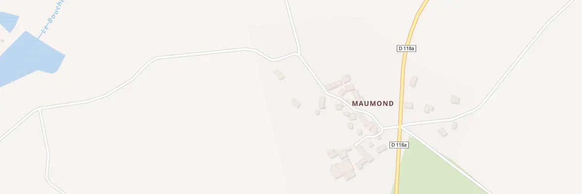 Plan du 20 Maumond à Janailhac