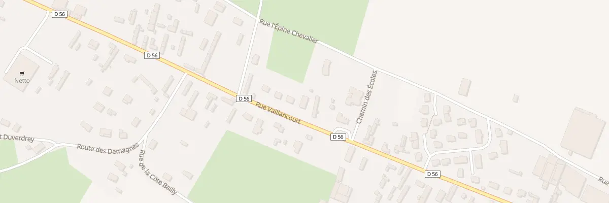 Plan du 611 Rue Vaillancourt à Saint-Nicolas-d’Aliermont