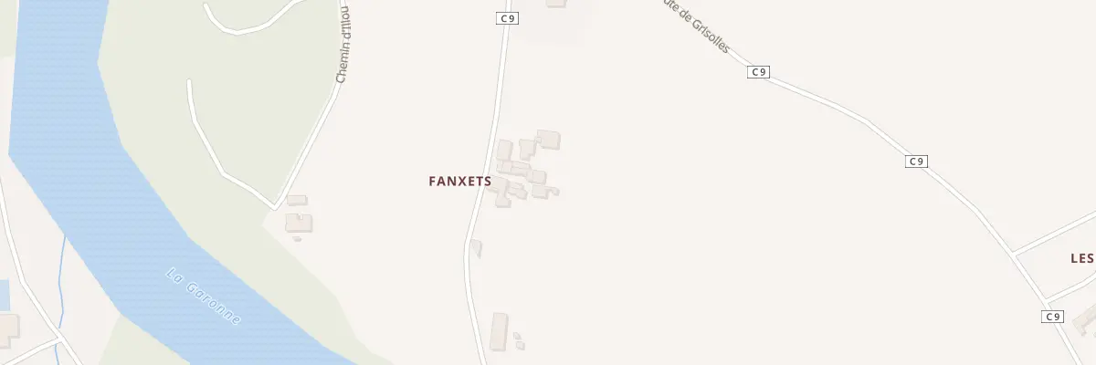 Plan du 5641 Fanxets à Verdun-sur-Garonne