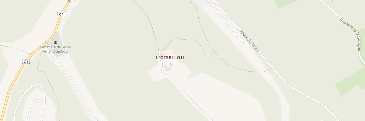 Plan du 51 L’Oisellou à Coly-Saint-Amand