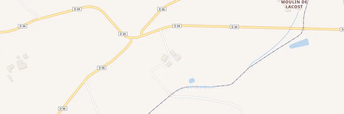 Plan du 5088 Plaine de la Cassagne à Cazes-Mondenard