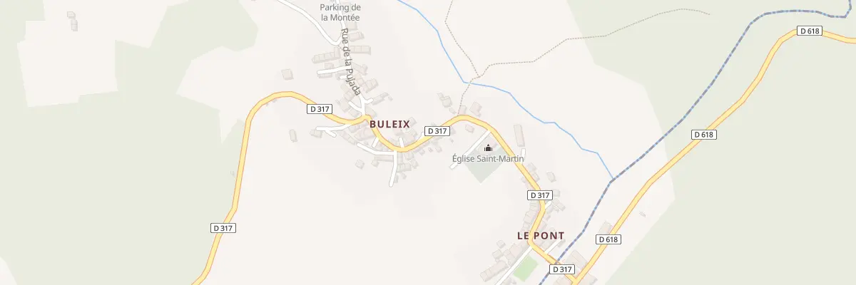 Plan du 40 Buleix à Soulan