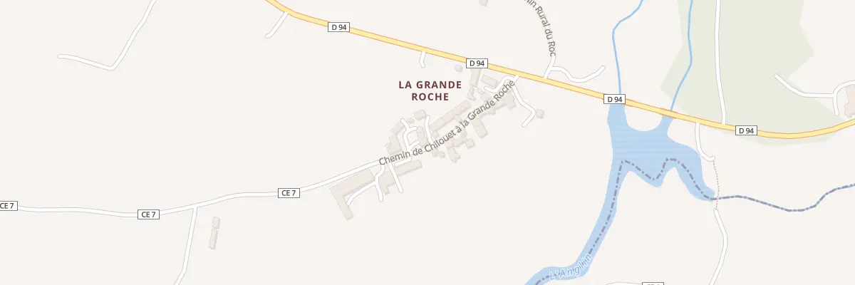 Plan du 12 La Grande Roche à Prissac