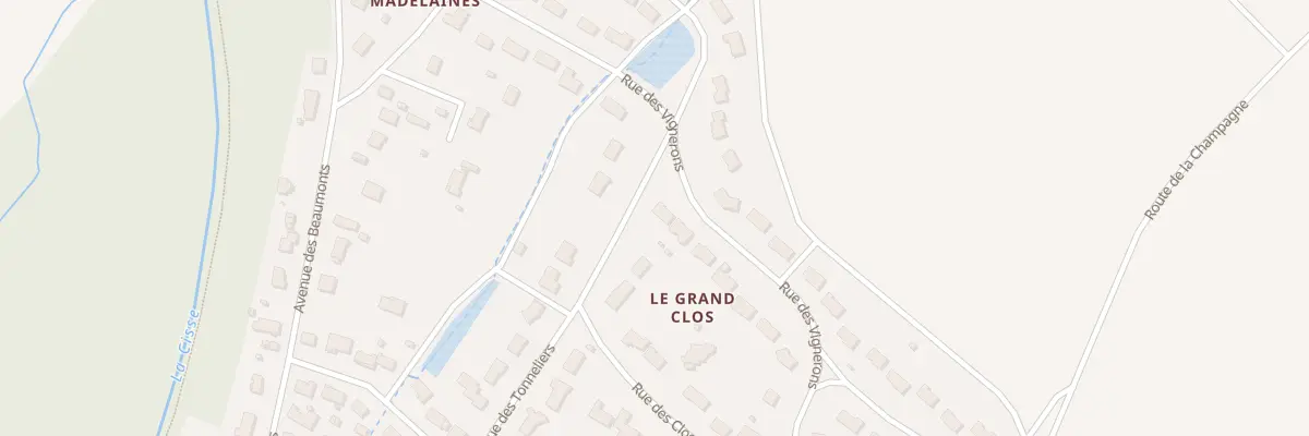 Plan du 25 Rue des Vignerons à Valloire-sur-Cisse