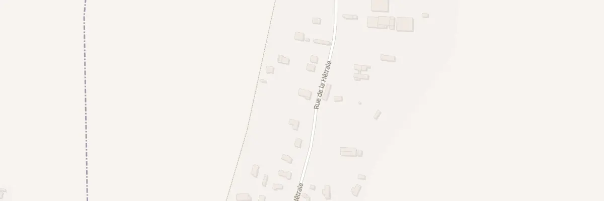Plan du 1502 Rue de la Hetraie à La Vieux-Rue