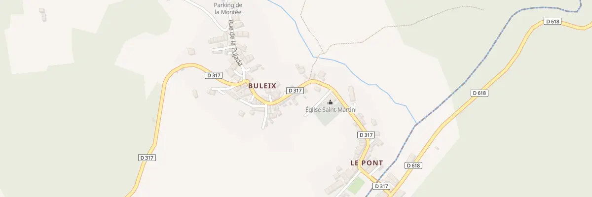 Plan du 249 Rue de la Pujada à Soulan