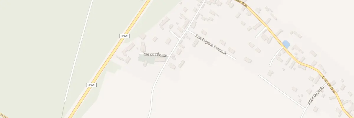 Plan du 80 Rue de l’Eglise à Saint-Jean-de-Rebervilliers