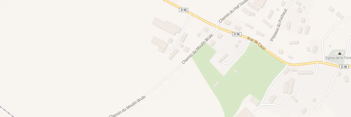 Plan du 5010 Le Moulin Brule à Bosc-Bérenger