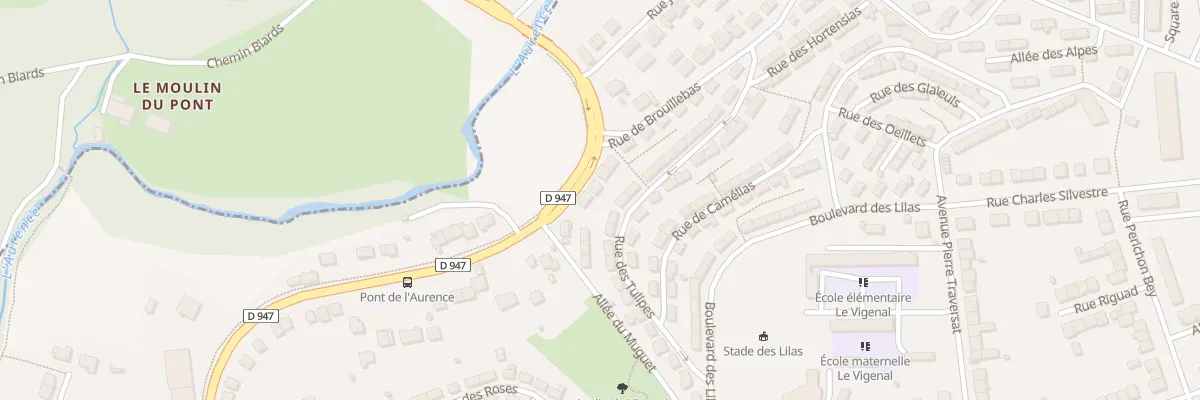Plan du 200 Rue de Bellac à Limoges