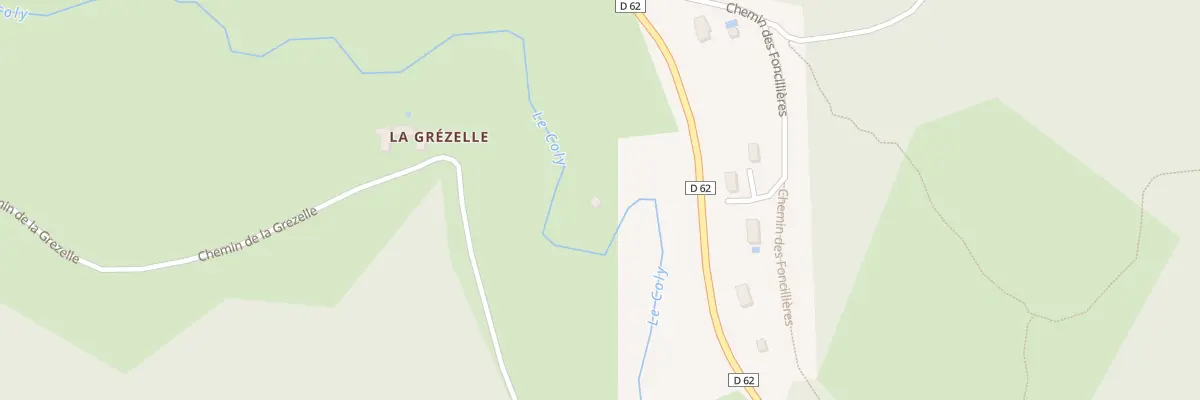 Plan du 1 Les Foncillieres à Ménesplet